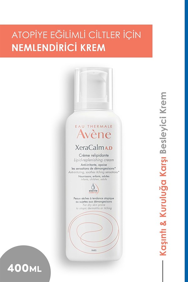 AVENE XeraCalm A.D Creme Relipidante Lipid-Replenishing Cream 400 Ml