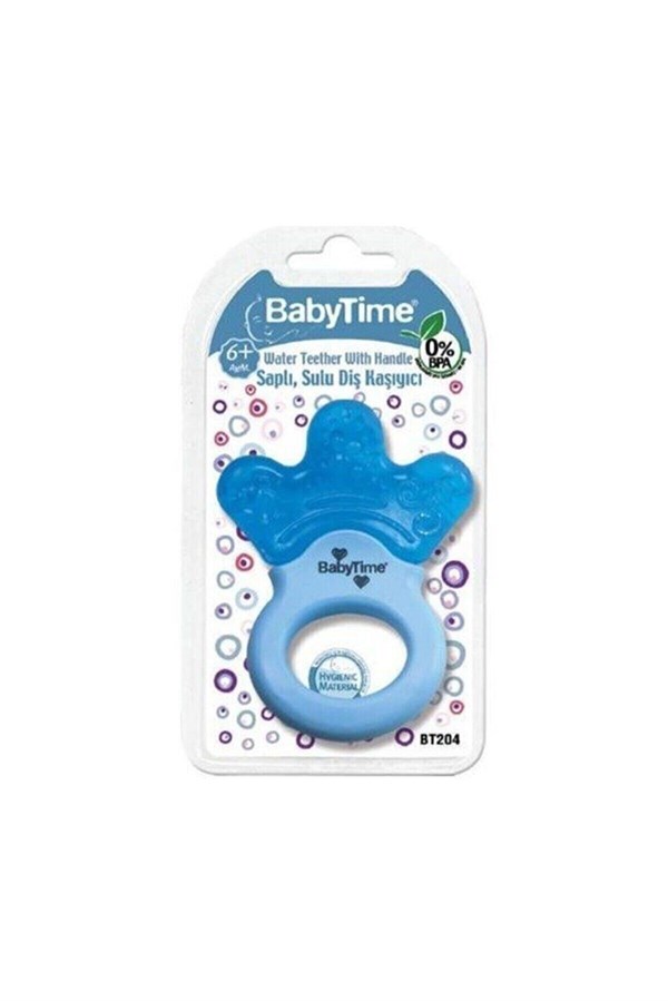 Baby Time BT204 Saplı Sulu Diş Kaşıyıcı