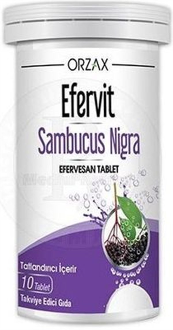 ORZAX EFERVİT SAMBUCUS NİGRA 10 EFF Tablet