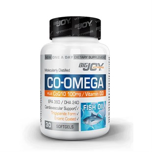 BIGJOY CO-OMEGA Coenzyme Q10 30Kapsül