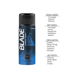 BLADE Marine Fresh Erkek Deodorant 150ml
