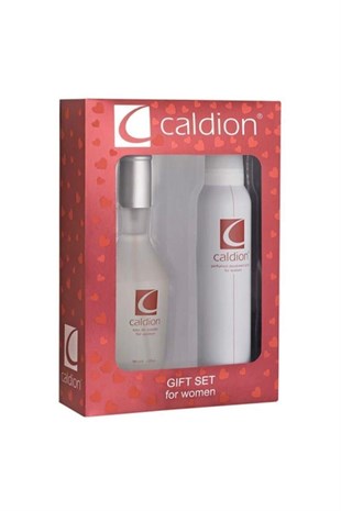 CALDION  Kadın Parfüm 50ml ve Deodorant 150ml Set