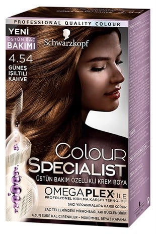 Colour Specialist Saç Boyası 4-54 Güneş Işıltılı Kahve