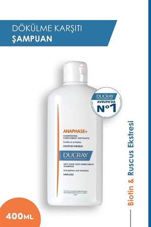 DUCRAY Anaphase+ Saç Dökülmesine Karşı Bakım Şampuanı 400 ml 