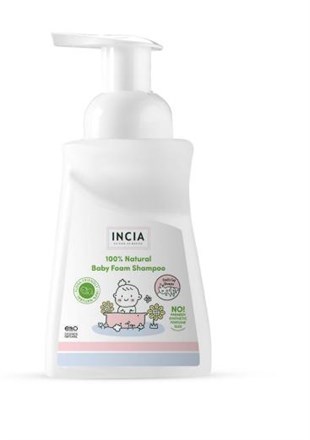 INCIA Doğal Köpük Şampuanı Saç ve Vücut İçin 200 ml