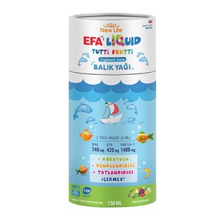 NEW lıfe Efa Liquid Tutti Furutti 150 Ml 