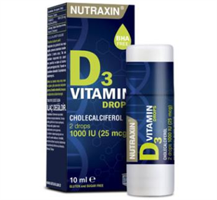 NUTRAXIN D3 Vitamini Damla 10 ml