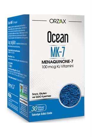 OCEAN Menaquinone-7 100 ug 30 Kapsül