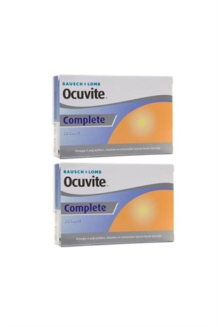 OCUVITE Complete 2'li Ekonomik Paket 120 Kapsül