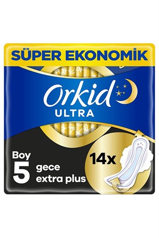 ORKID Ultra Gece Extra Plus 14'lü