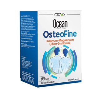 ORZAX Ocean OsteoFine Takviye Edici Gıda 60 Tablet