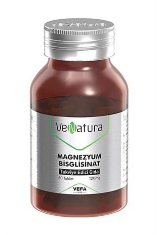 VENATURA Magnezyum Bisgliainat 60 Tablet 