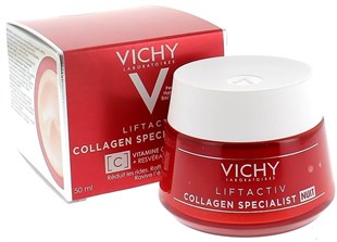VICHY Liftactiv Collagen Specialist Yaşlanma Karşıtı Gece Kremi 50ml