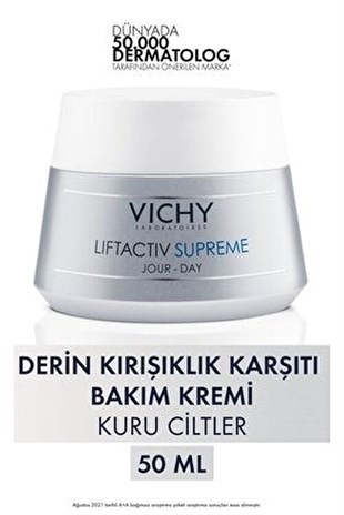 VICHY Liftactiv Supreme PS 50ml Kırışıklık Karşıtı Krem 50 ml