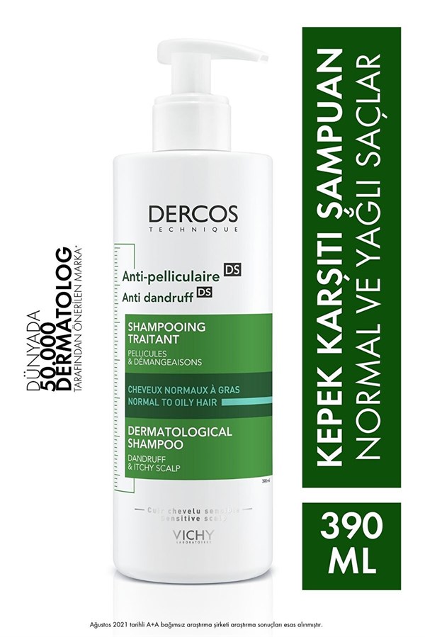 VICHY Dercos Anti-Dandruff Shampoo 400 ml 