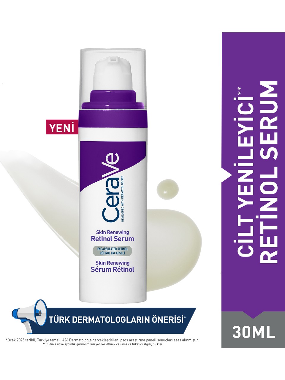 CeraVe Skin Renewing Retinol Yüz Serumu 30ML