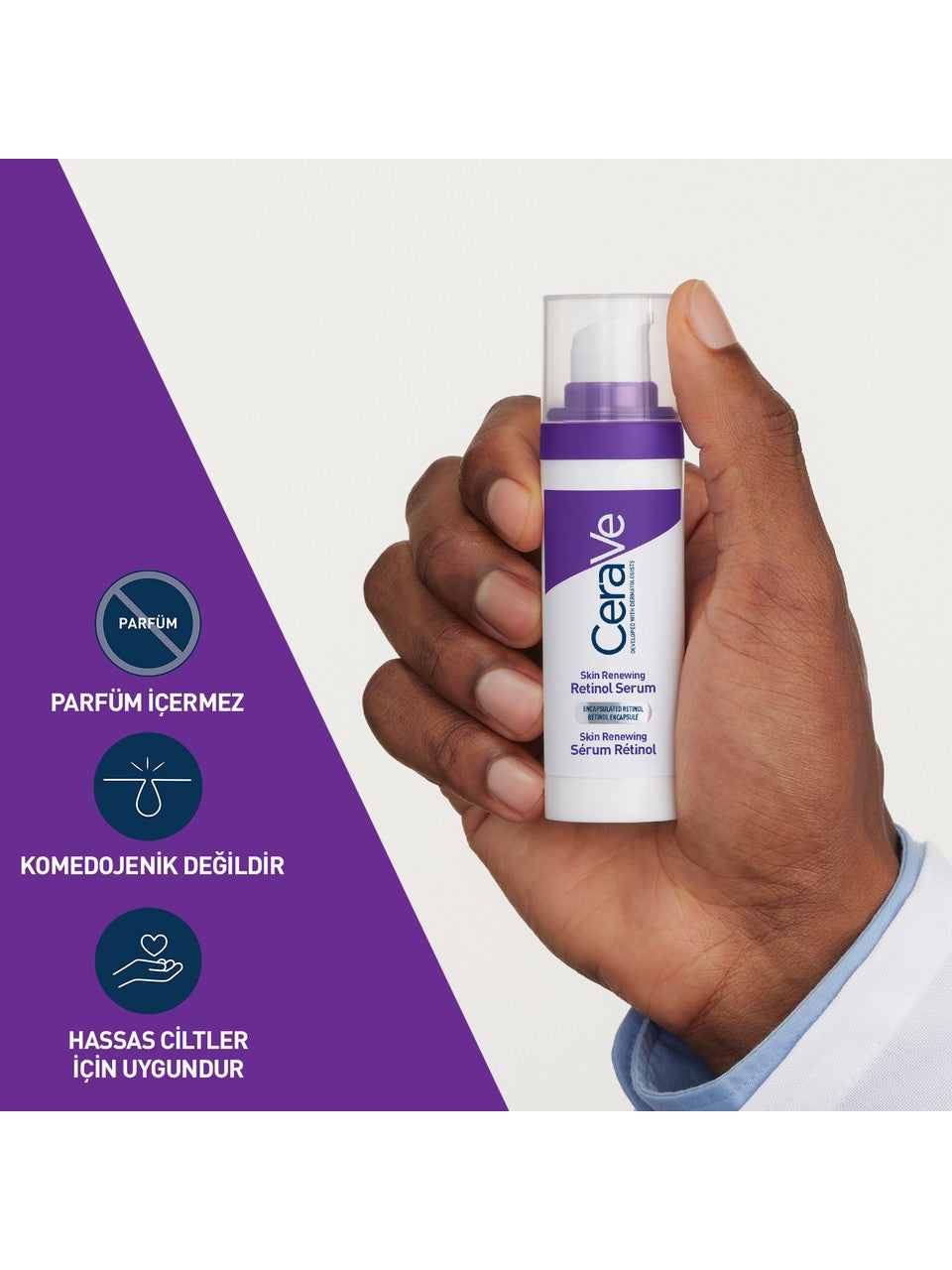 CeraVe Skin Renewing Retinol Yüz Serumu 30ML