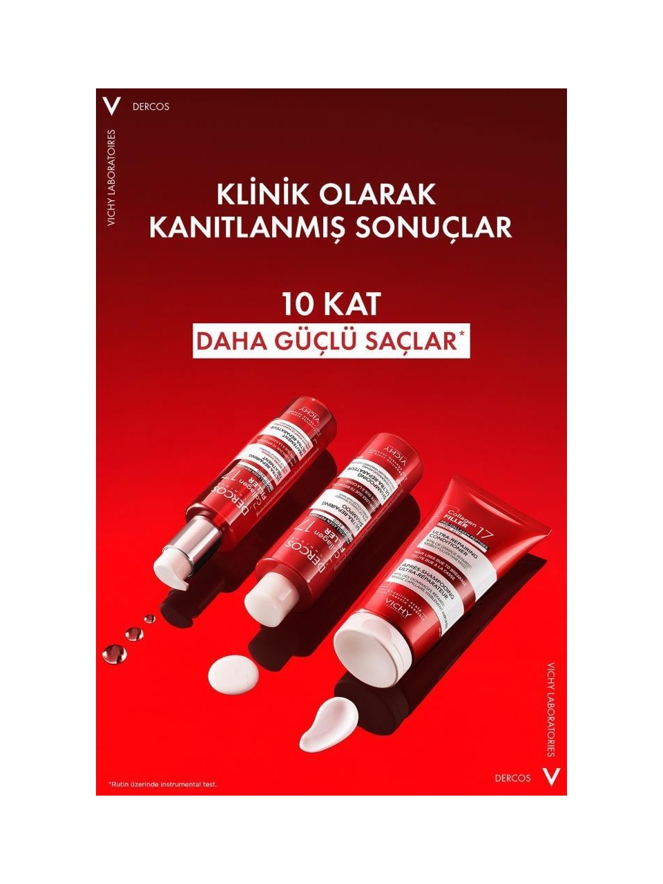 VICHY Dercos Collagen 17 Filler Şampuan 200ml