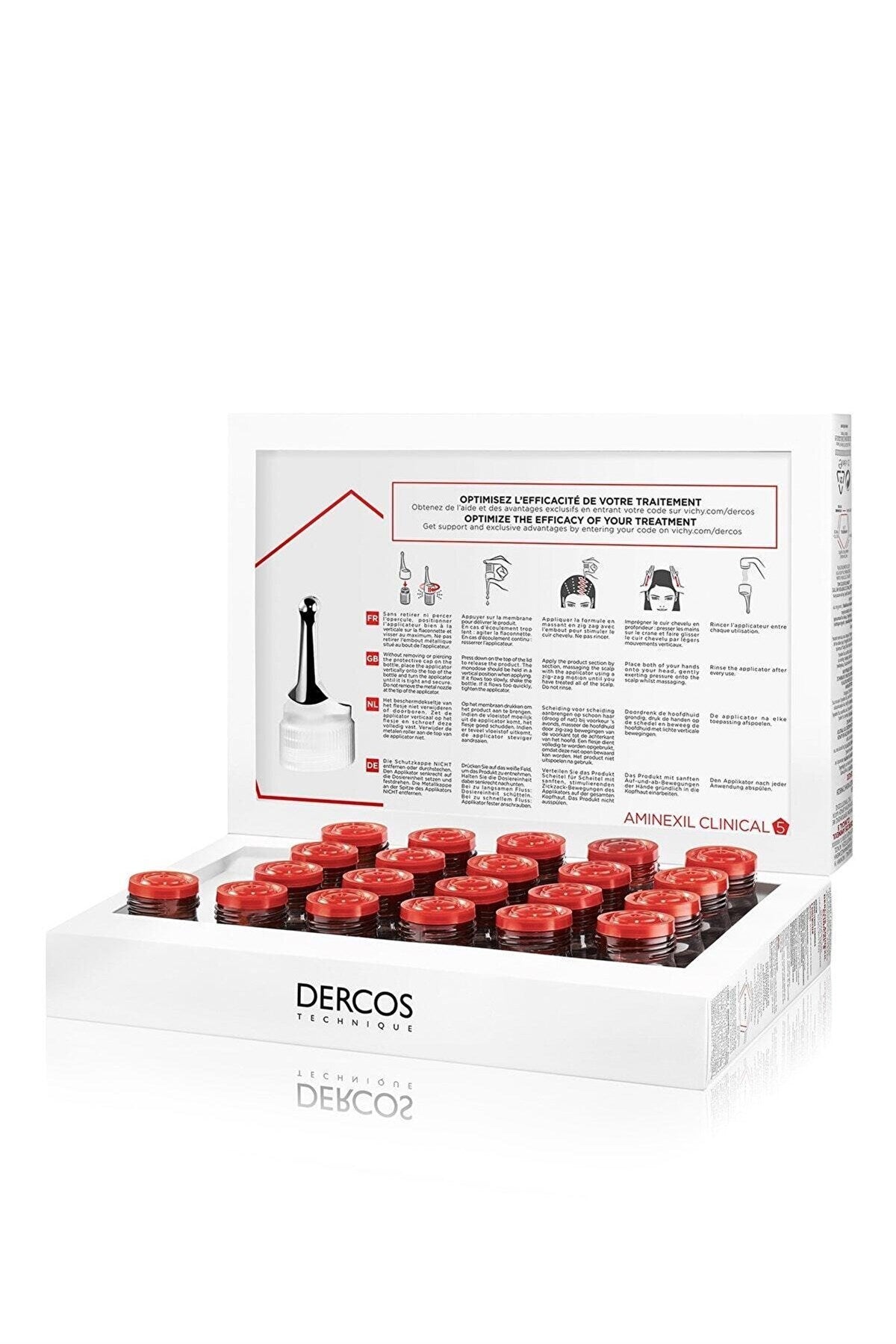 VICHY Dercos Aminexil Clinical 5 Kadınlar İçin 21x6 ml