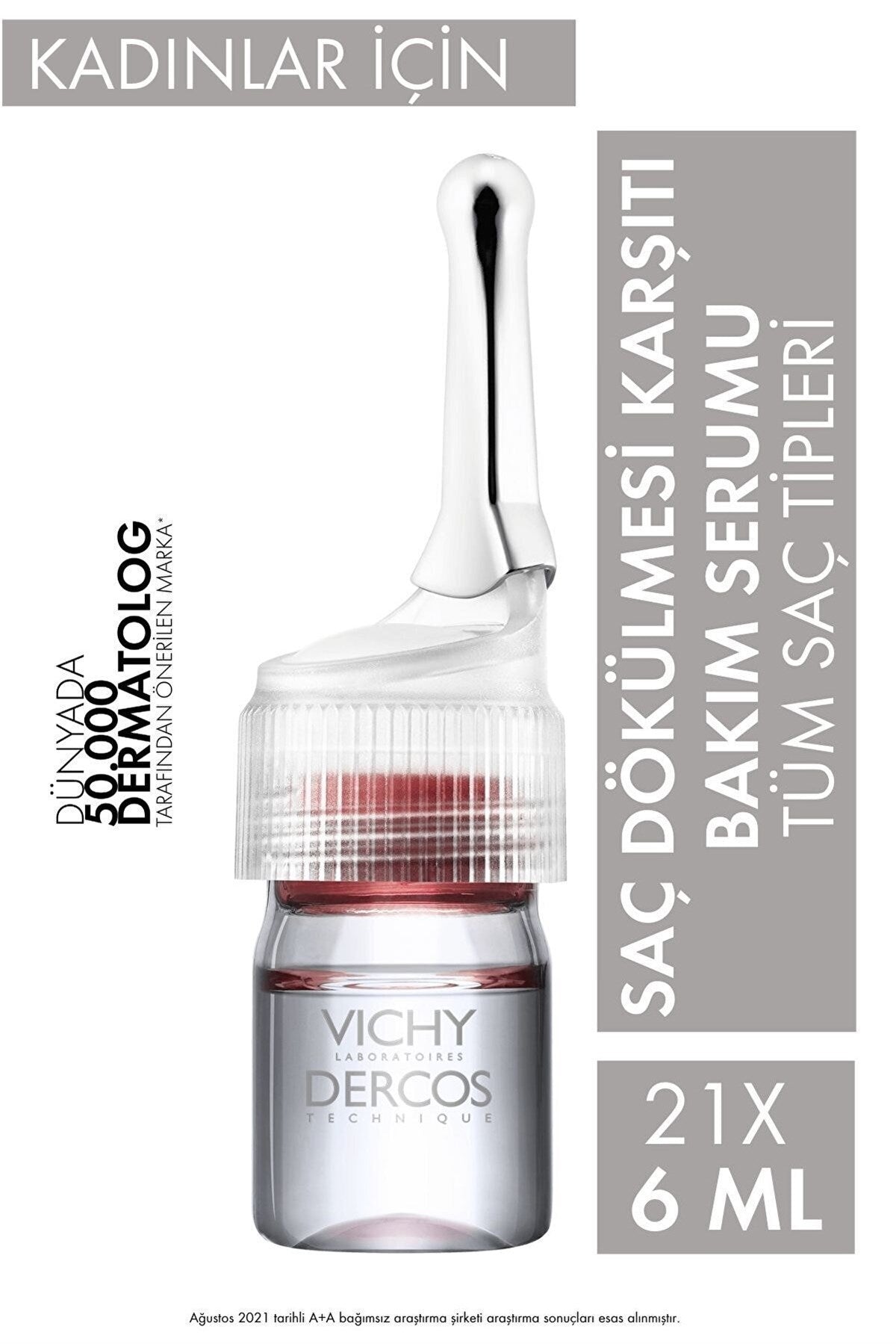 VICHY Dercos Aminexil Clinical 5 Kadınlar İçin 21x6 ml