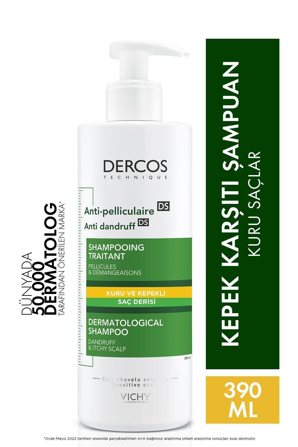 VICHY Dercos Anti Dandruff DS Kepek Karşıtı Şampuan 390 ml
