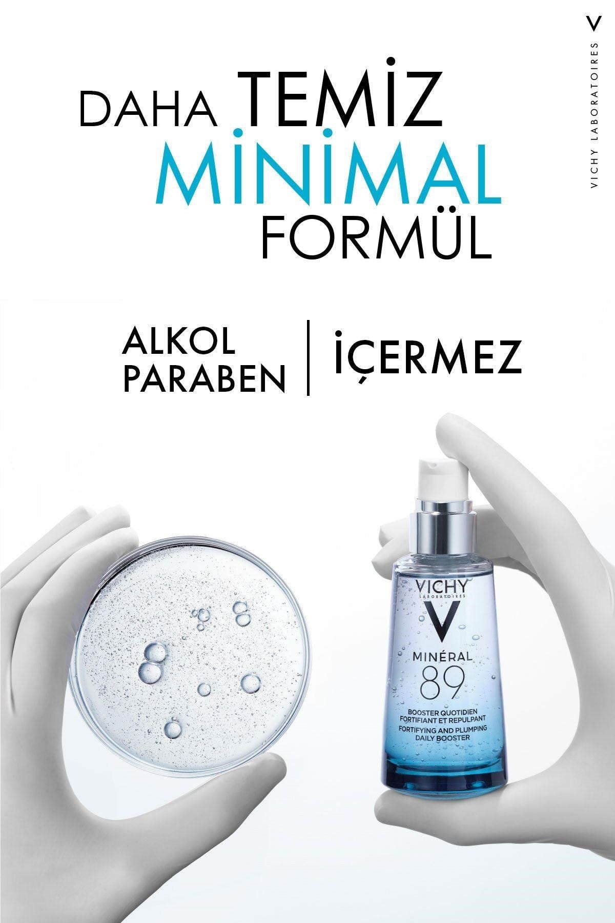 VICHY Mineral 89% Mineralizing Water + Hyaluronic Acid 50ml 