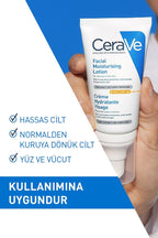 CERAVE SPF50 Güneş Koruma Faktörlü Yüz Kremi 52 ml