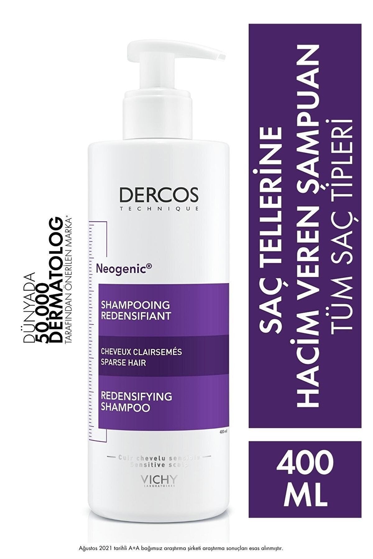 Vichy Dercos Neogenic Saç Yoğunlaştırıcı Şampuan 400ml