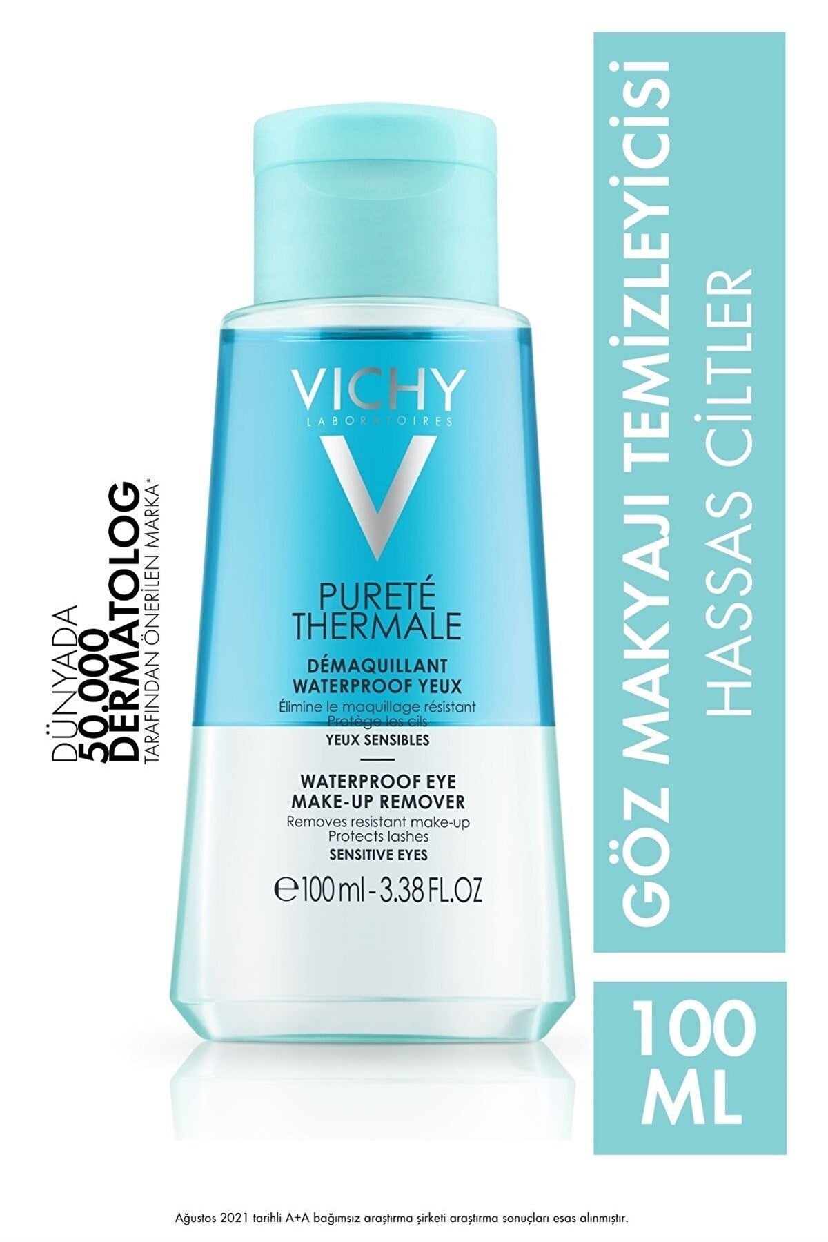 VICHY Purete Thermale Waterpoof Göz Makyajı Temizleyicisi 100ml