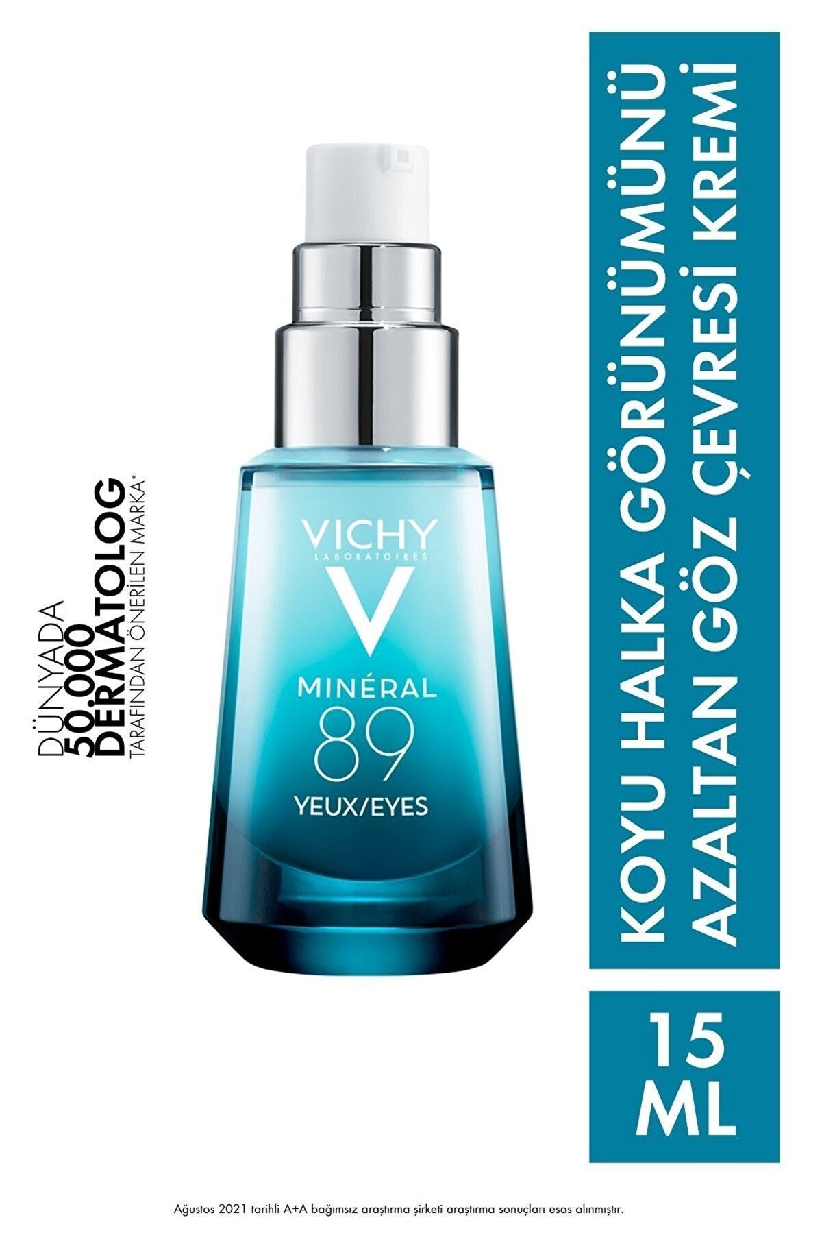 VICHY Mineral 89 Göz Çevresi Bakım Kremi 15ml