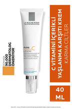 LA ROCHE-POSAY Redermic C + PNM Yaşlanma Karşıtı Krem 40 ml 