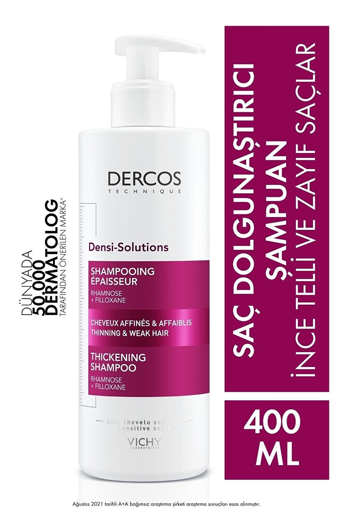 VICHY Deros Densi-Solutions Thickening Shampoo 400ml