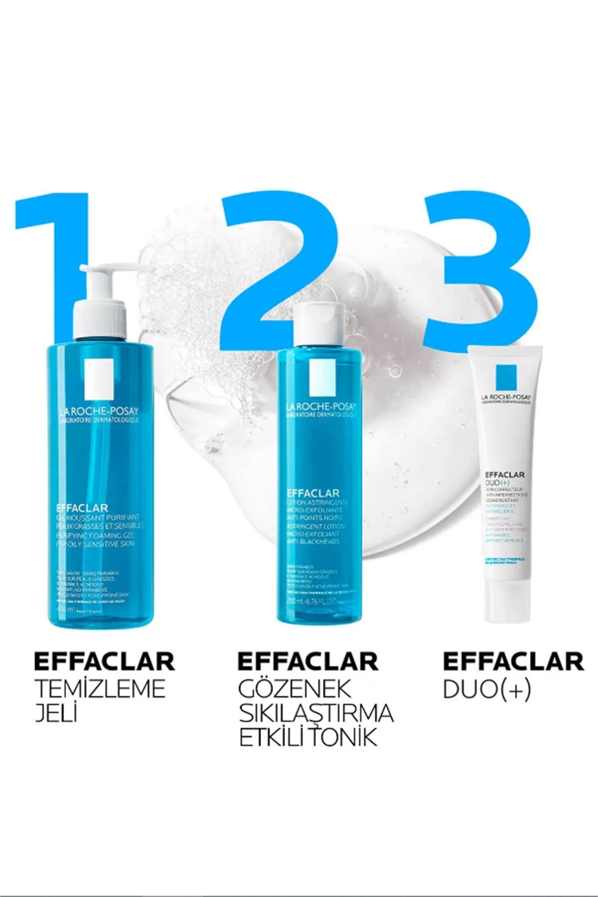 LA ROCHE-POSAY Effaclar Jel Temizleme Jeli 400 ml