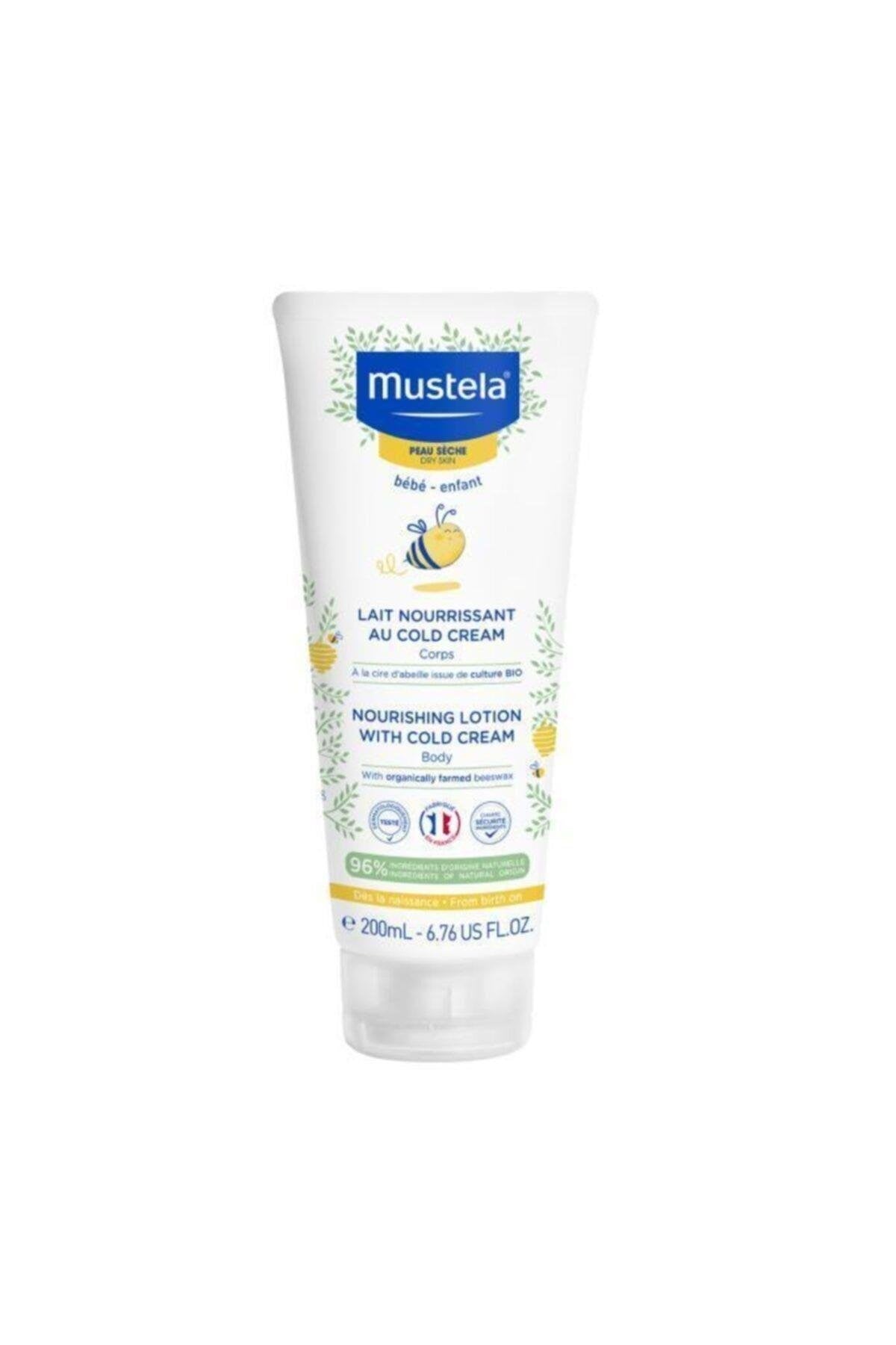 MUSTELA Cold Cream İçeren Besleyici Vücut Losyonu 200 Ml