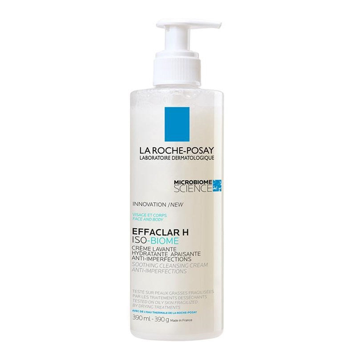 LA ROCHE-POSAY Effaclar H Iso Biome Lavante 390 ml