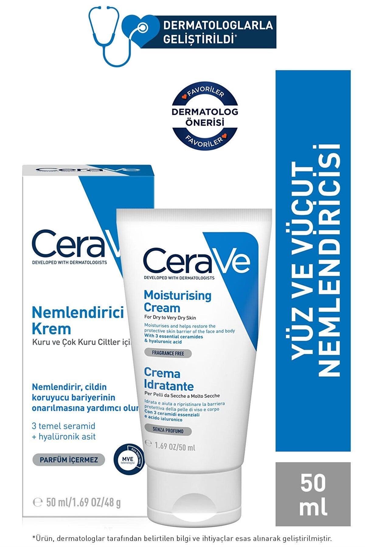 CERAVE Moisturising Cream  1,69OZ 50 Ml 