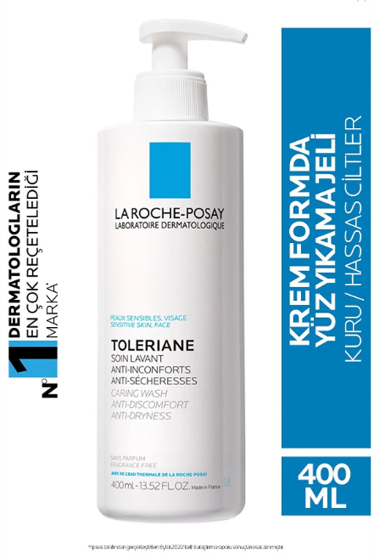 LA ROCHE-POSAY Toleriane Caring Wash Temizleyici Jel 400 ml