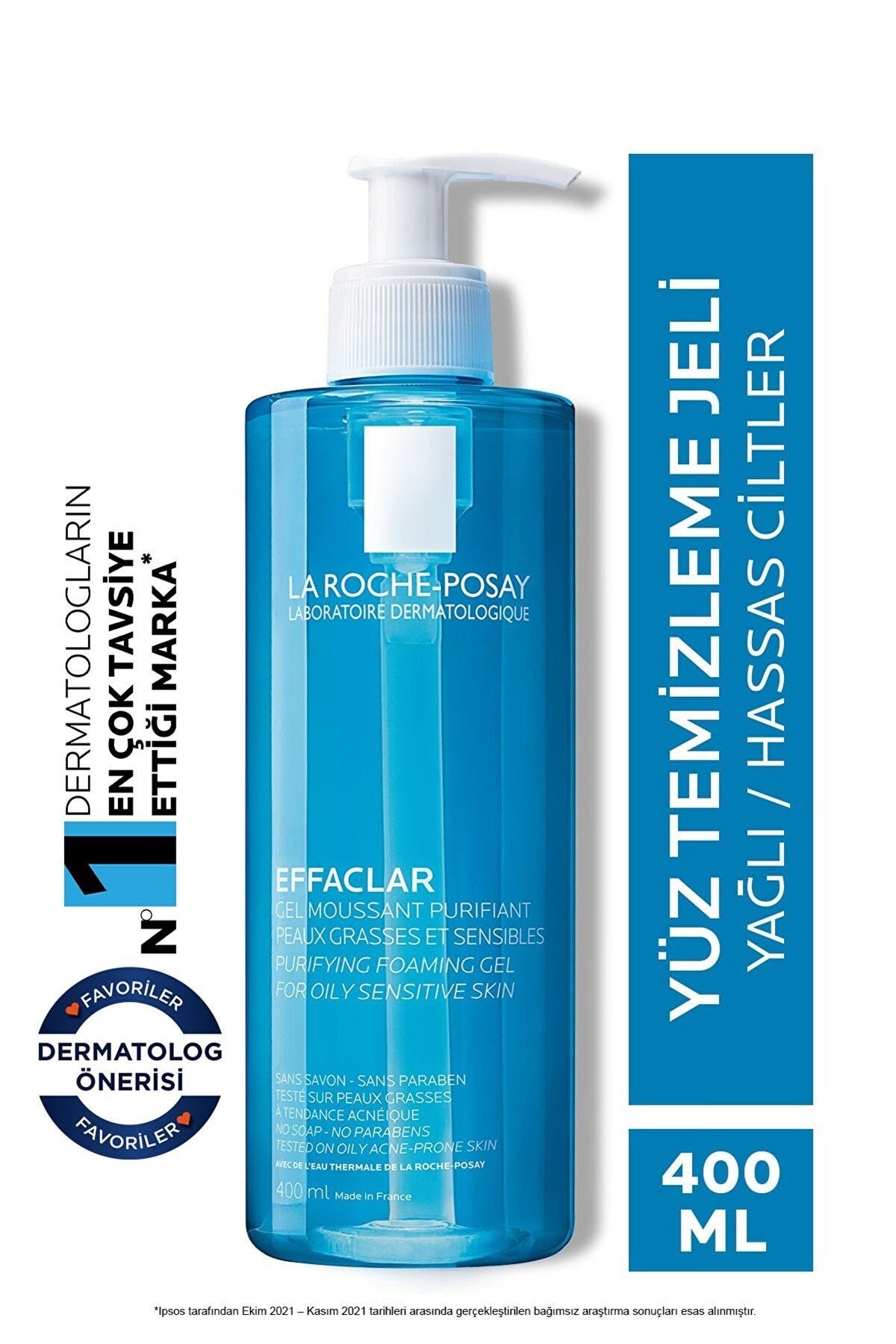 LA ROCHE-POSAY Effaclar Jel Temizleme Jeli 400 ml