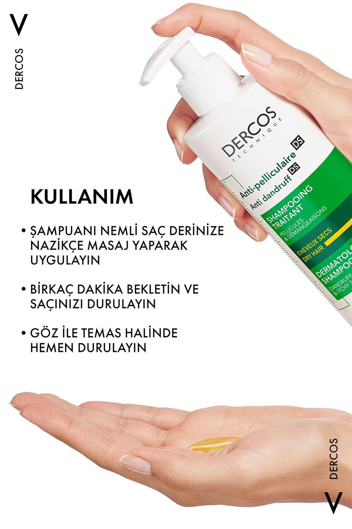 VICHY Dercos Anti Dandruff DS Kepek Karşıtı Şampuan 390 ml