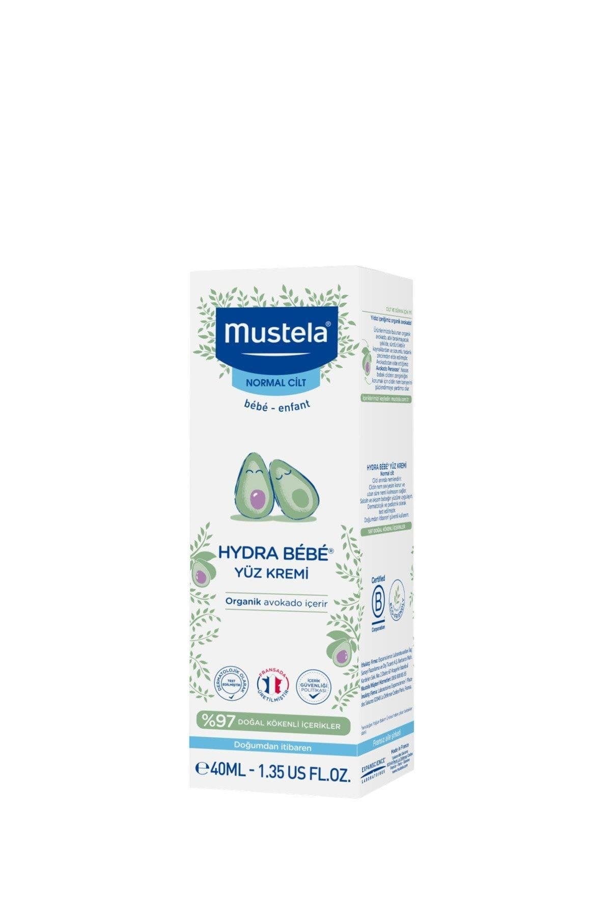 MUSTELA Hydra Bebe Face Cream 40 Ml
