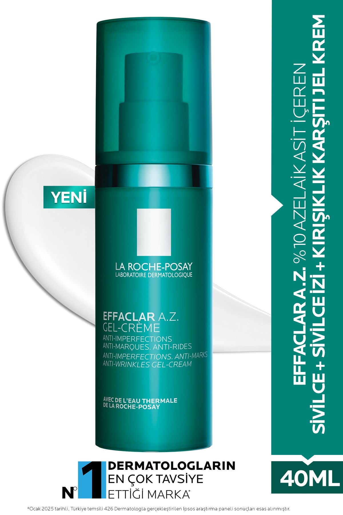 LA ROCHE POSAY Effaclar AZ Azelaik asitli krem ​​40 ml