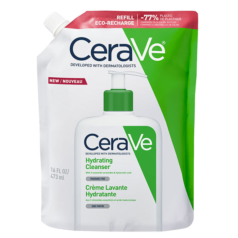CeraVe Nemlendiren Temizleyici 473 ml - Normal ve Kuru Ciltler (Refill)