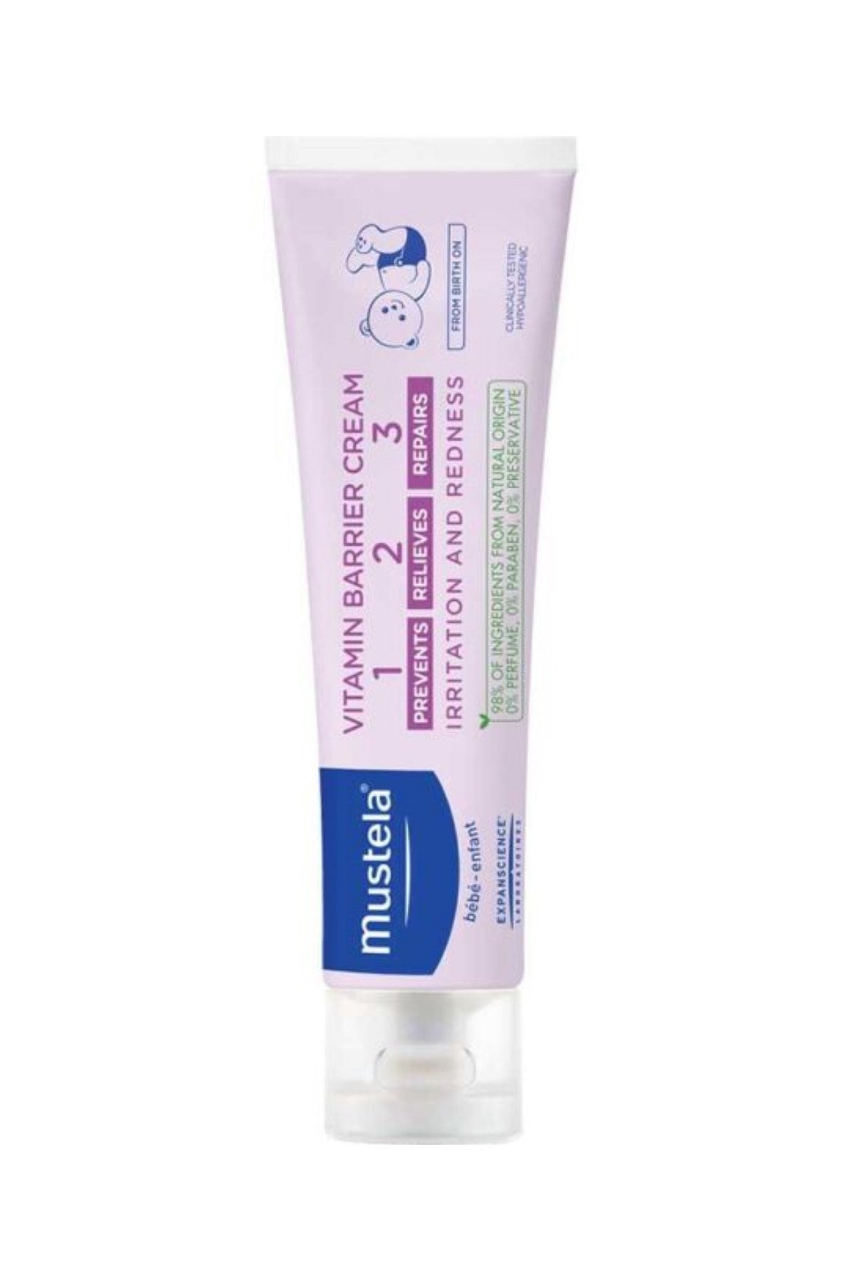 MUSTELA Vitamin Barrier 1,2,3 Pişik Kremi 50ml