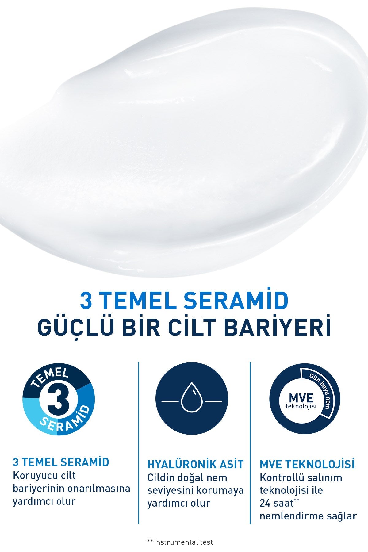 Cerave Kuru Ciltler için Seramid & Hyalüronik Asit İçeren Nemlendirici Krem 454 gr