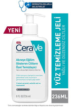CERAVE Yağlı ve Düzensiz Ciltler için Yıkama Jeli 236 ml