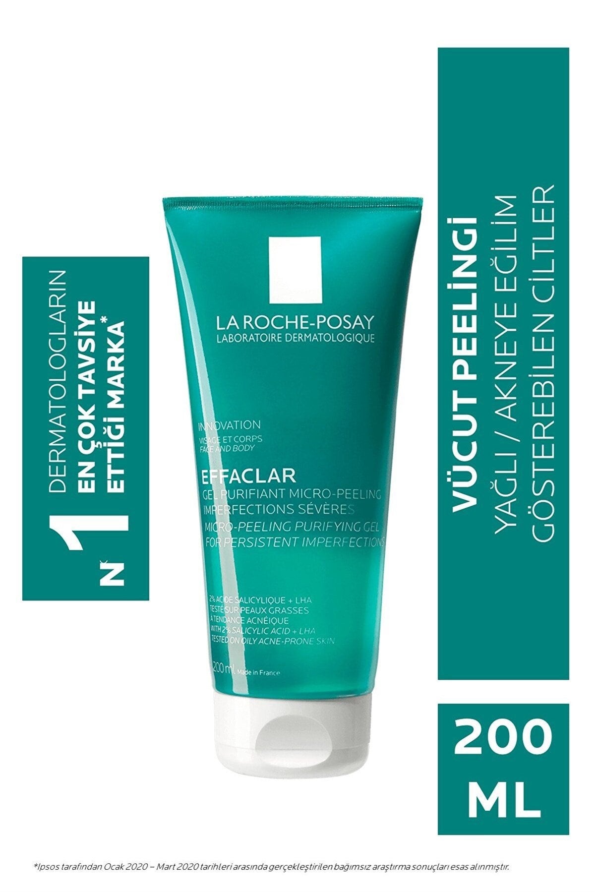 LA ROCHE-POSAY Effaclar Mikro Peeling Jel 200 ml 