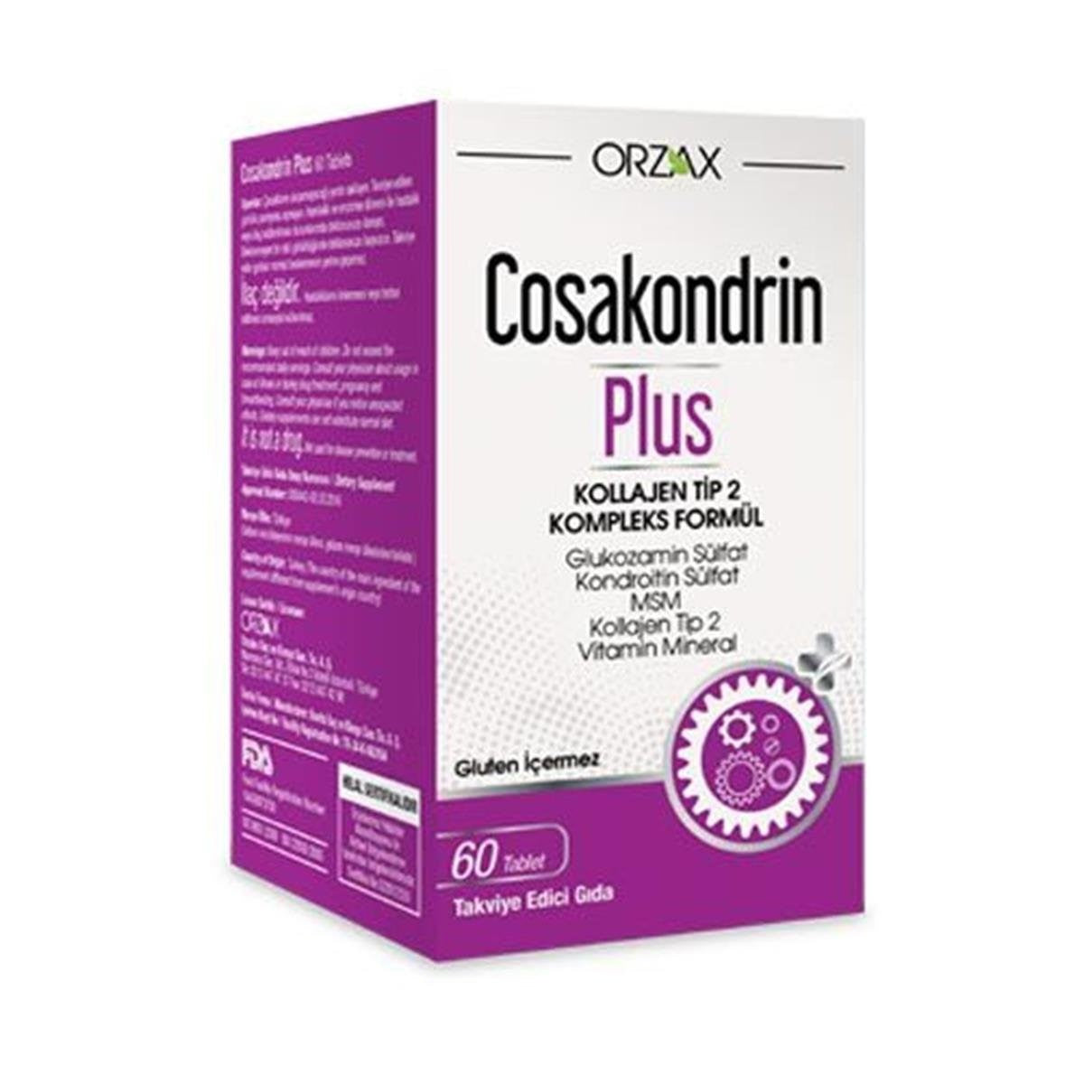 ORZAX Cosakondrin Plus 60 Tablet