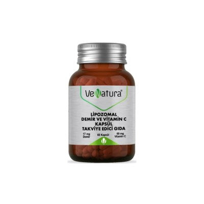 VENATURA Lipozomal Demir Ve Vitamin C 60 Kapsül