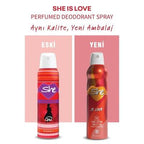 SHE Is Love Bayan Deodorant 150 Ml