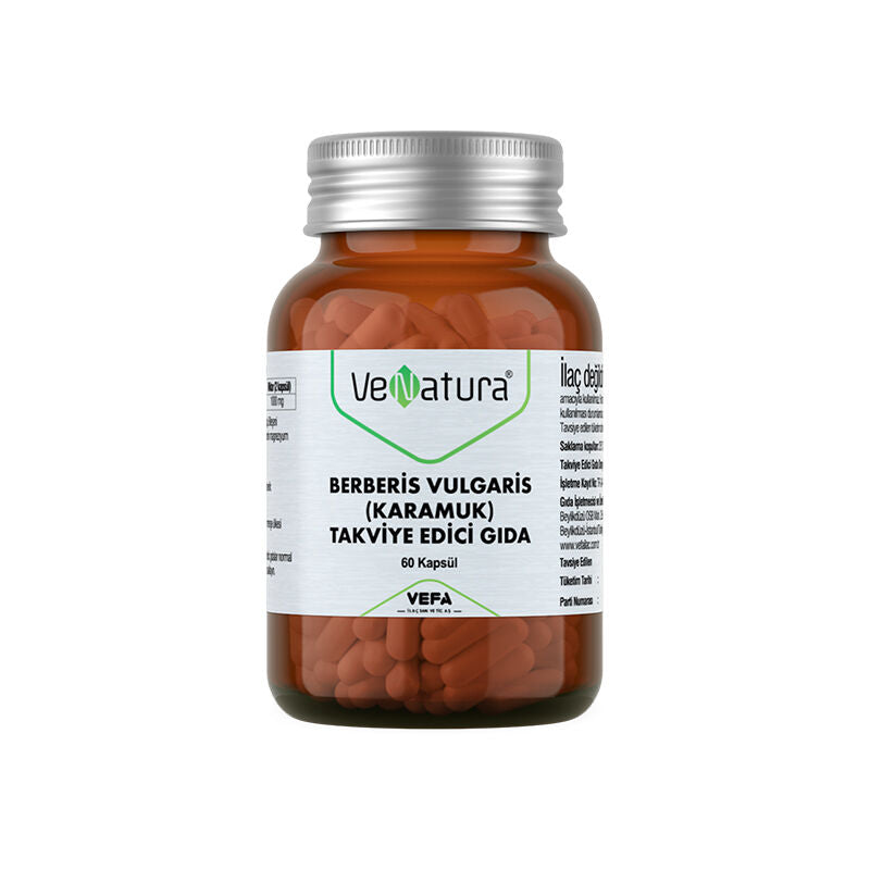 VENATURA Berberis Vulgaris Takviye Edici Gıda 60 Kapsül